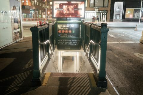 Bliicker Street Subway Station